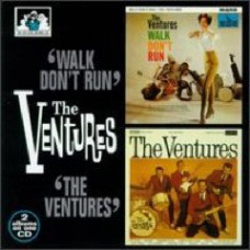 VENTURES Walk Don't Run / The Ventures (See For Miles Records Ltd. – C5HCD 618) UK 1994 2LPs on 1 CD (Surf, Instrumental)